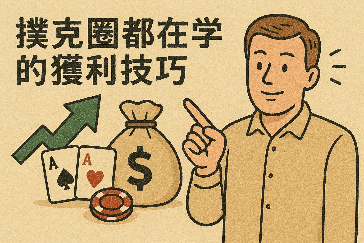 台灣撲克圈都在學的獲利技巧，你跟上了嗎？