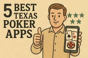 新手也能輕鬆上手！台灣玩家最推薦的5款德州撲克APP